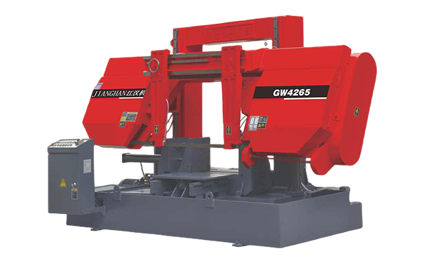 新华镇GW4265双柱龙门卧式带锯床