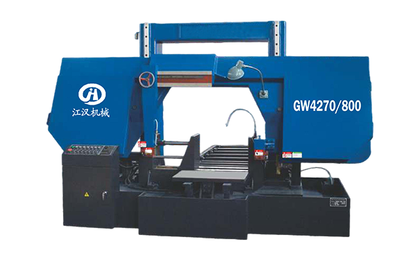 新华镇GW4270/800双柱龙门卧式带锯床
